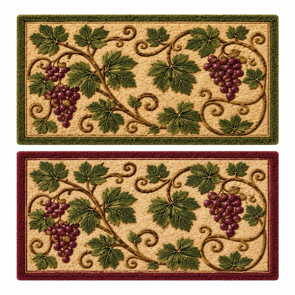 Grapevine Botanical Outdoor Welcome Mat — view 3
